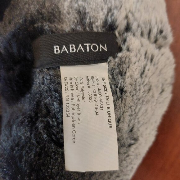 Aritzia Babaton Faux Fur Infinity Scarf - Picture 3 of 5
